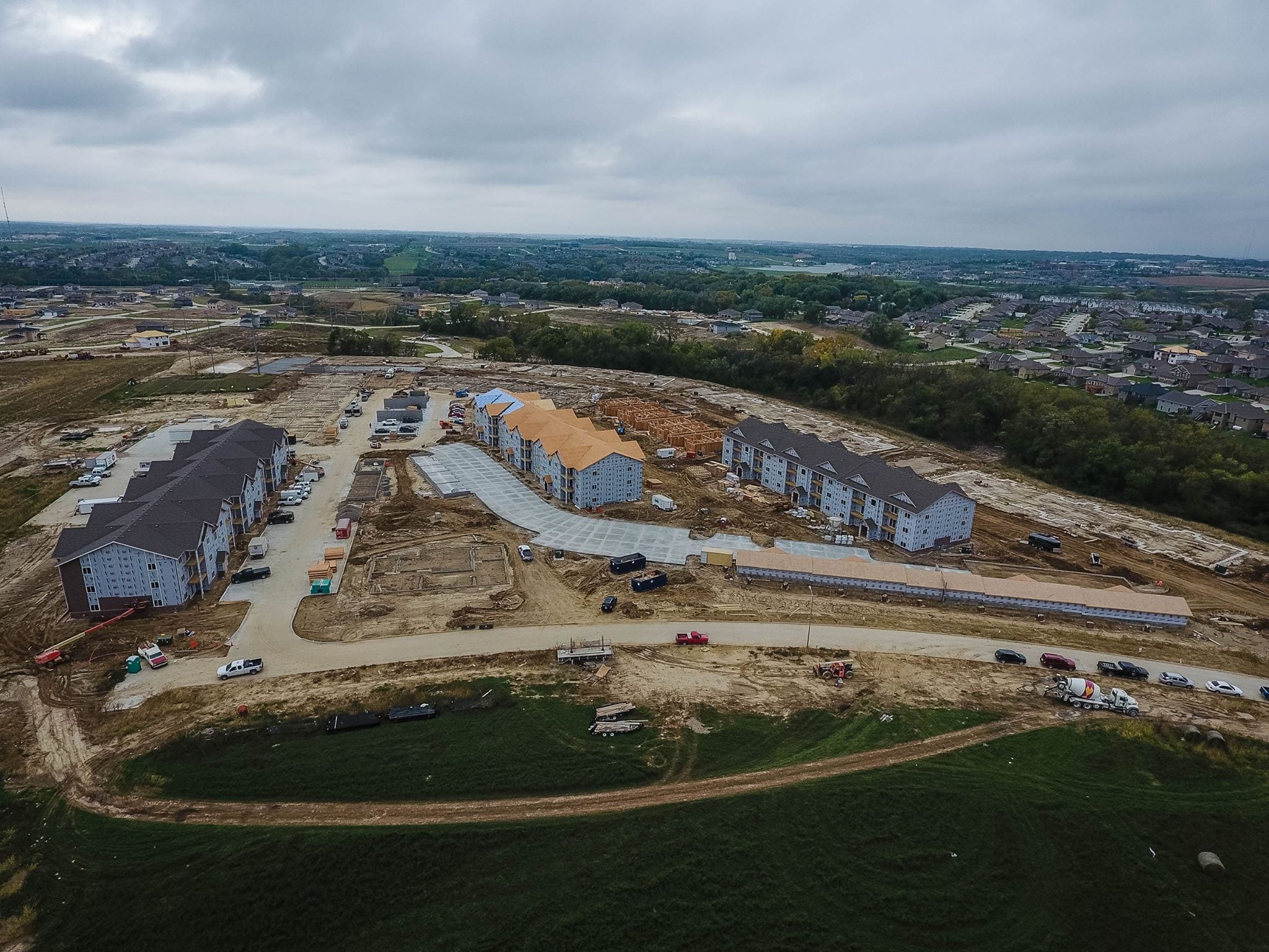 Concrete Site Work Commercial concrete contractors Omaha NE