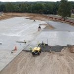 Burke High School Parking Lot Omaha Concrete Repair