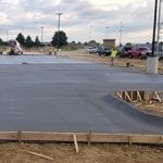 Burke High School Parking Lot Concrete Companies Omaha Nebraska