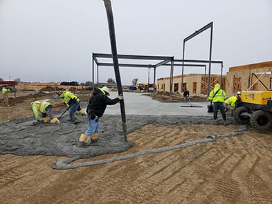 Fountain Point Commercial concrete contractors Omaha NE