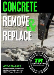 Cracked Concrete remove and replace